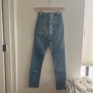 High-Wasted Denim Jeans